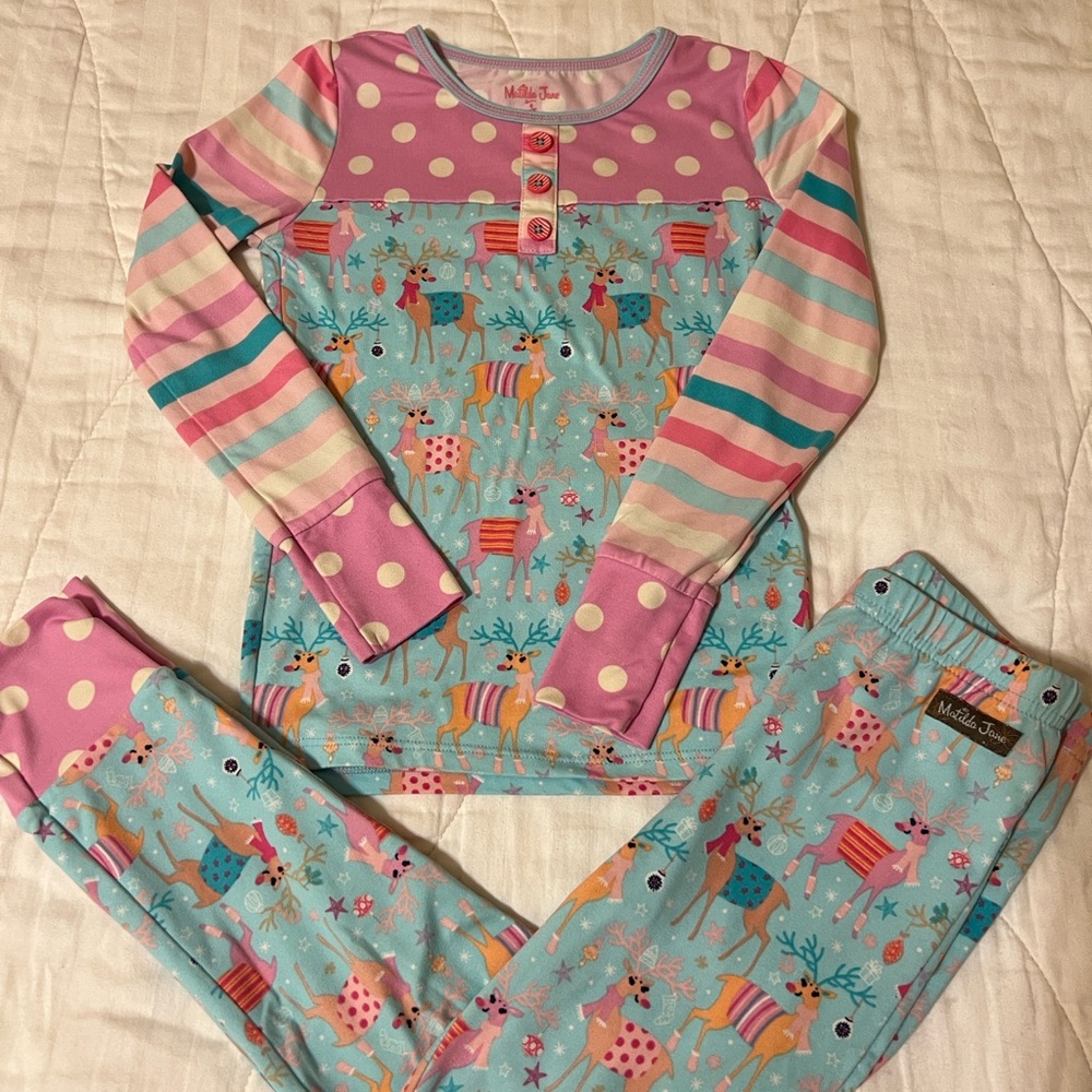 Matilda Jane pajama set girls size 6